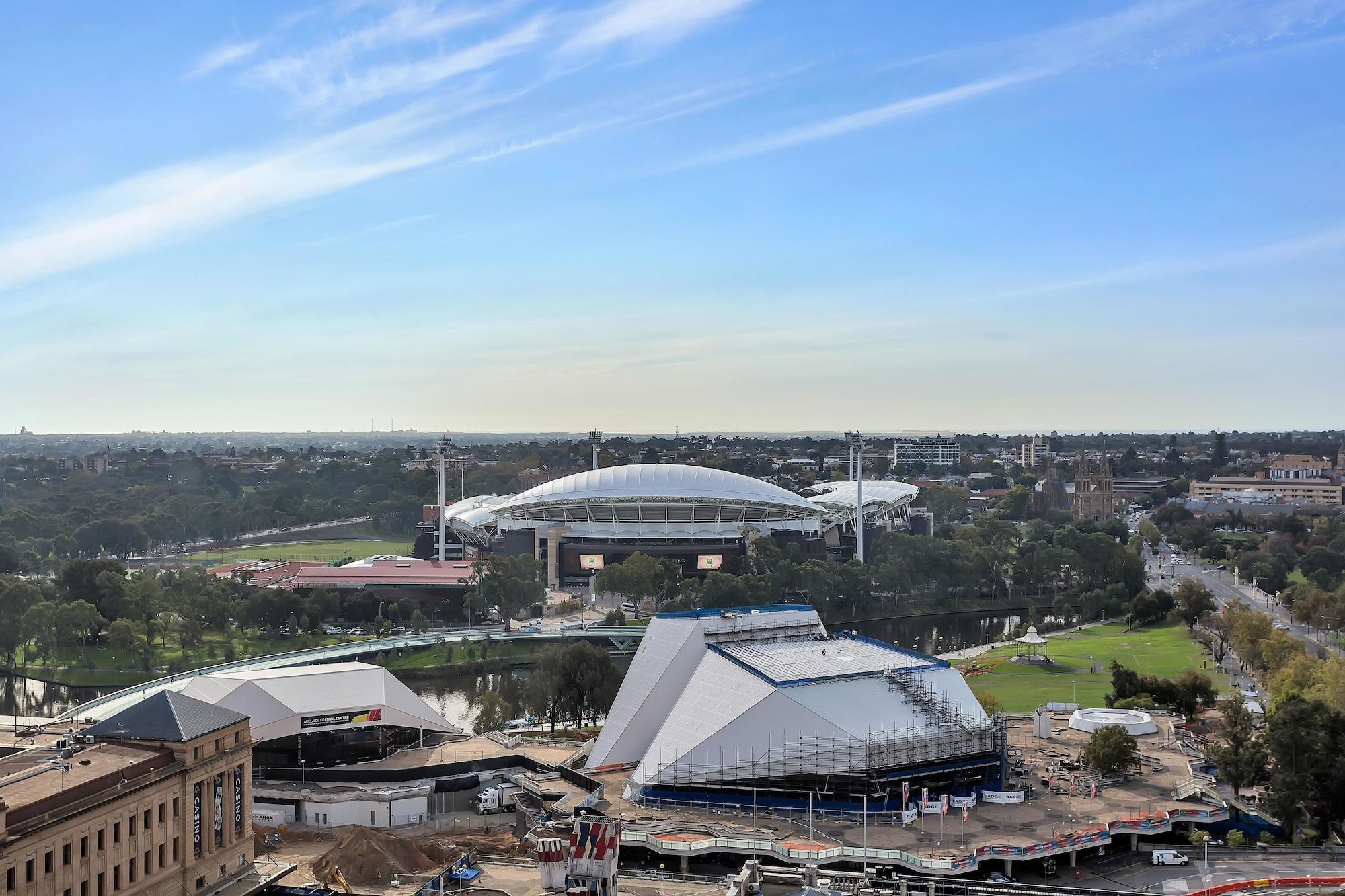 斯坦福德阿德莱德广场酒店 外观 照片 The Adelaide Oval, the home of the Adelaide Crows